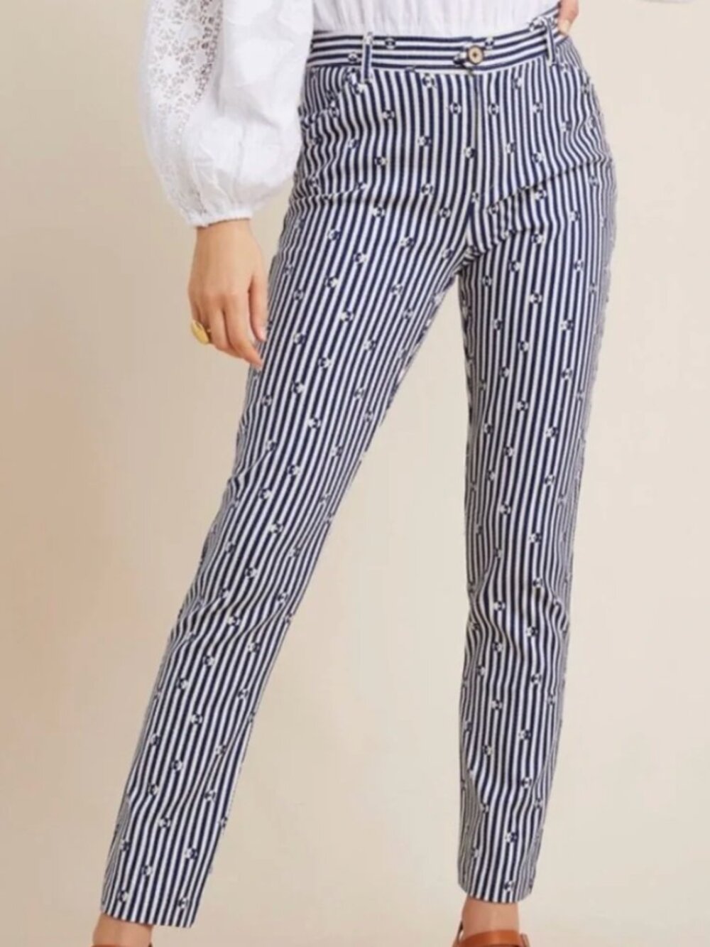 Anthropologie The Essential Slim Trousers